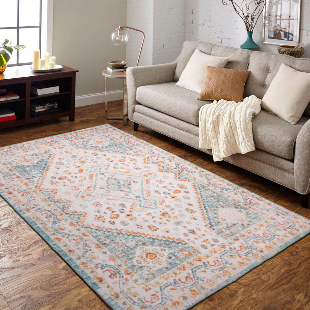 Faux Wilton alfombra impresa
