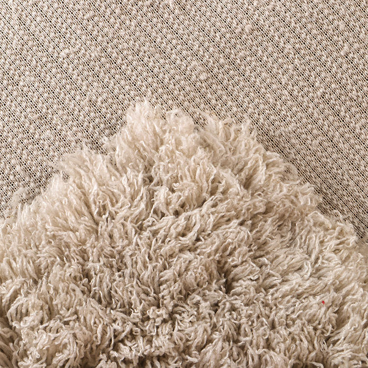 Tela de terciopelo de belleza para alfombra de baño